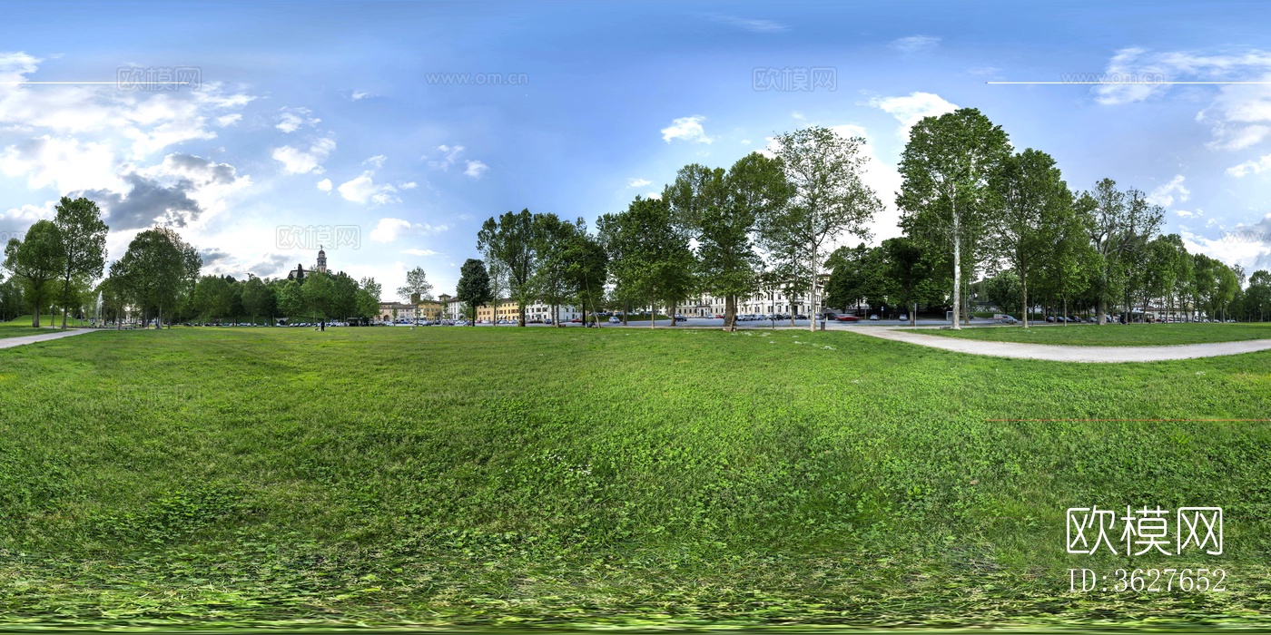 hdr城市草坪花园贴图下载