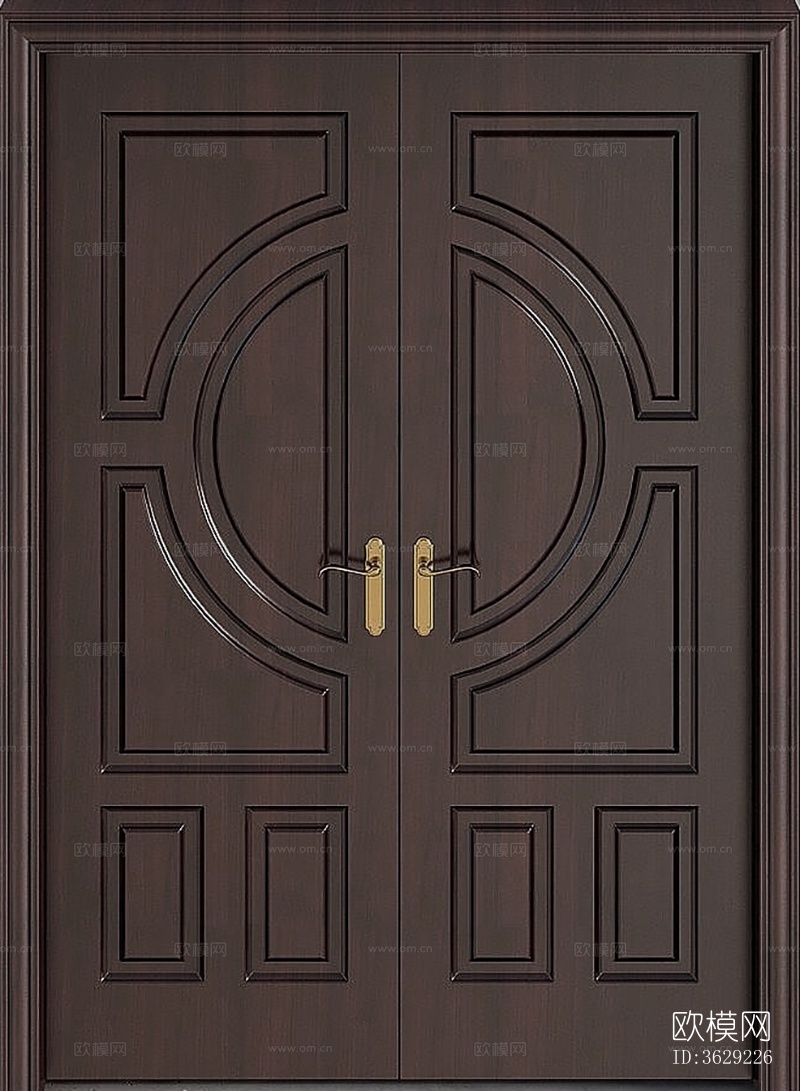 现代欧式防盗门贴图下载