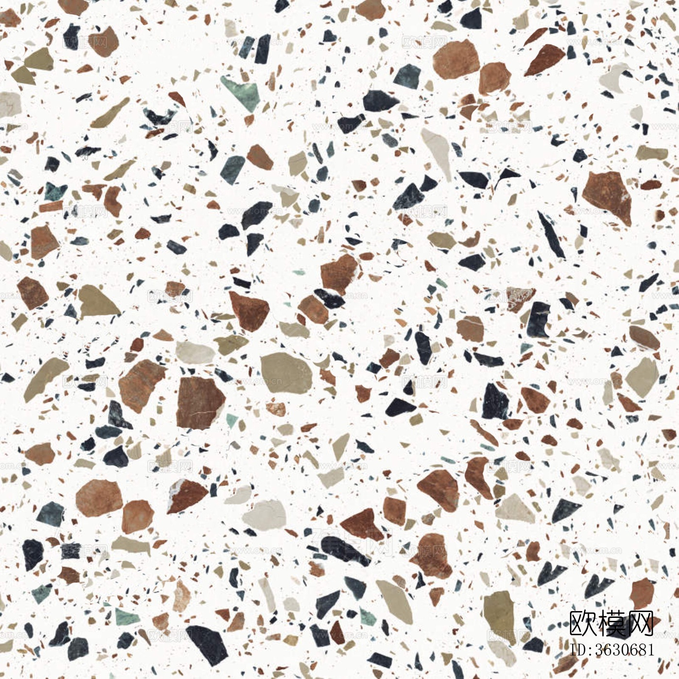 彩色大颗粒超清水磨石贴图下载