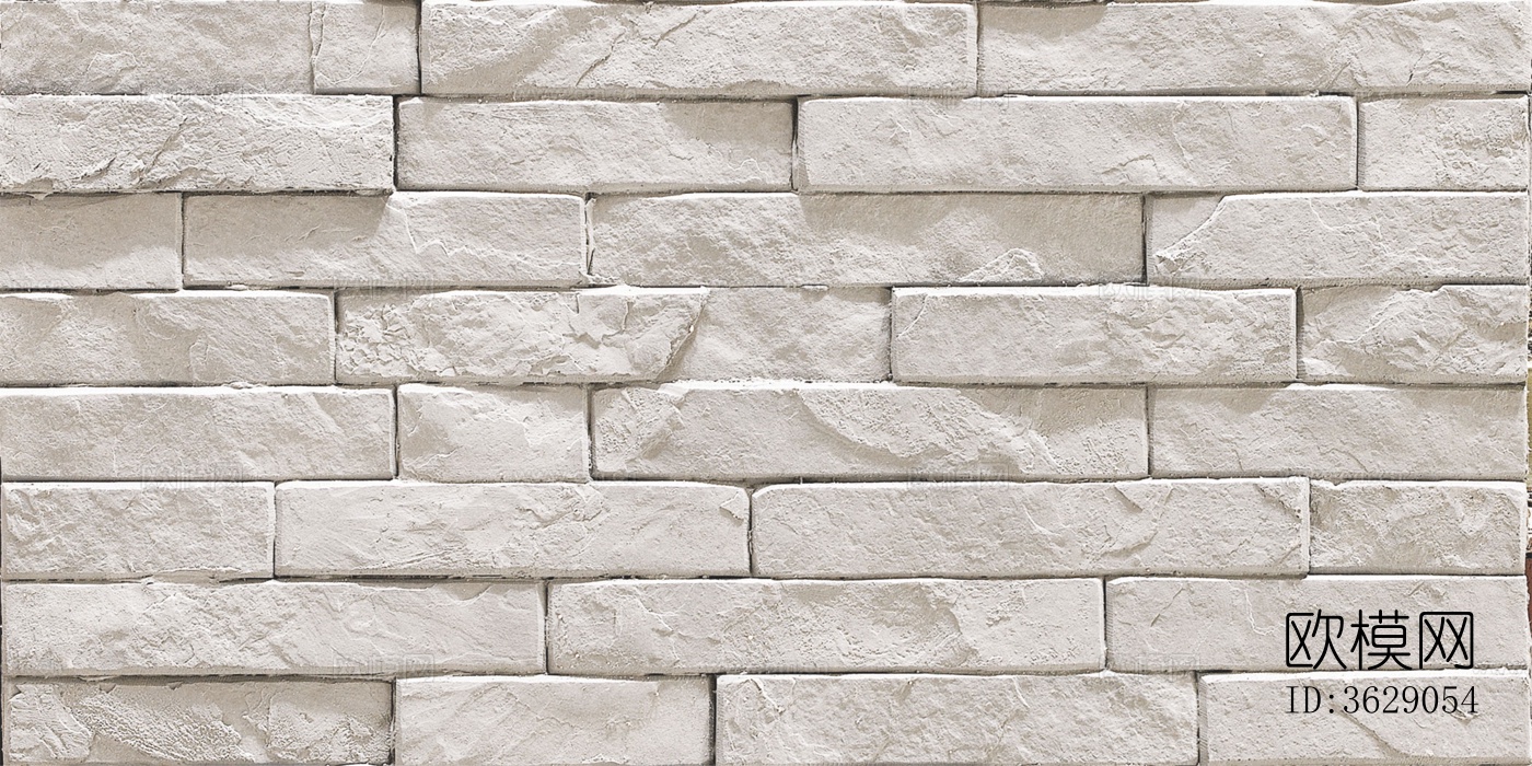 白色砖墙贴图下载