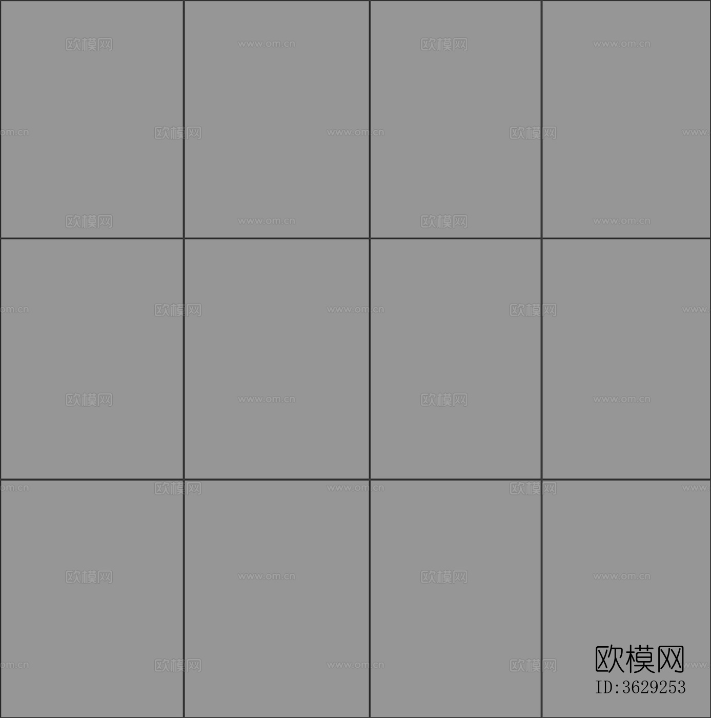 无缝深灰色铝扣板铝塑板金属贴图下载