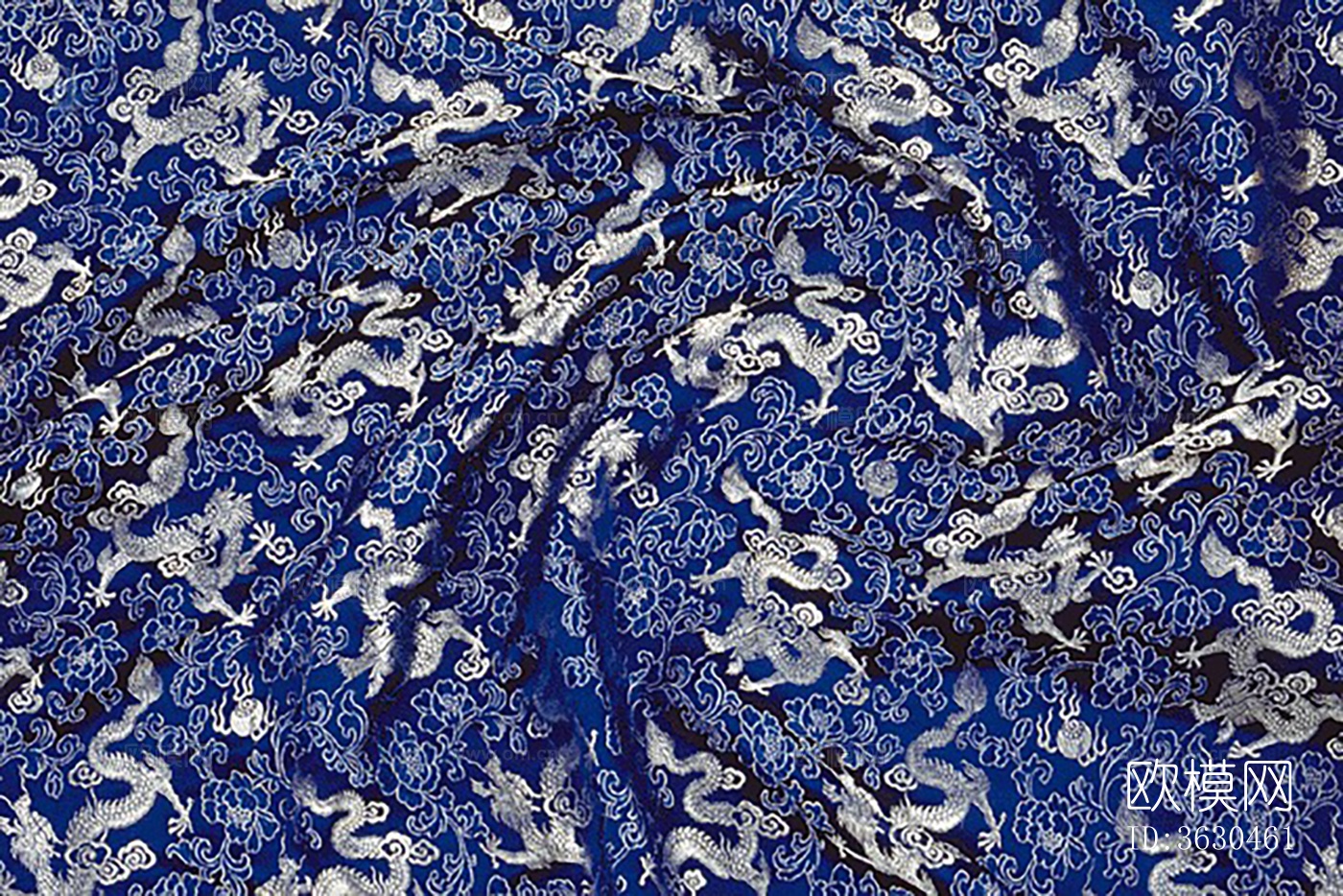 现代复古蓝调丝绸下载