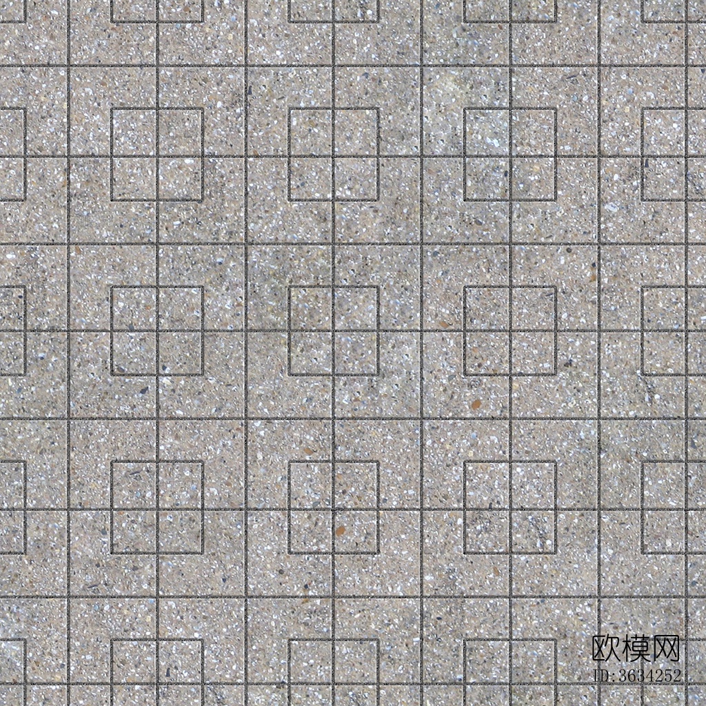 无缝拼花水泥地砖人行道路地面广场铺贴下载