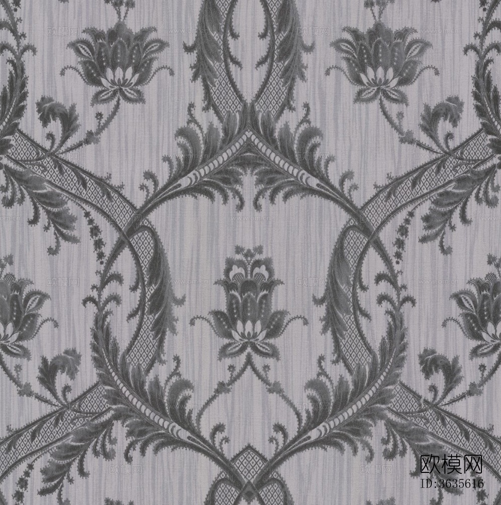 壁纸壁画花纹布纹下载（渲染图3）