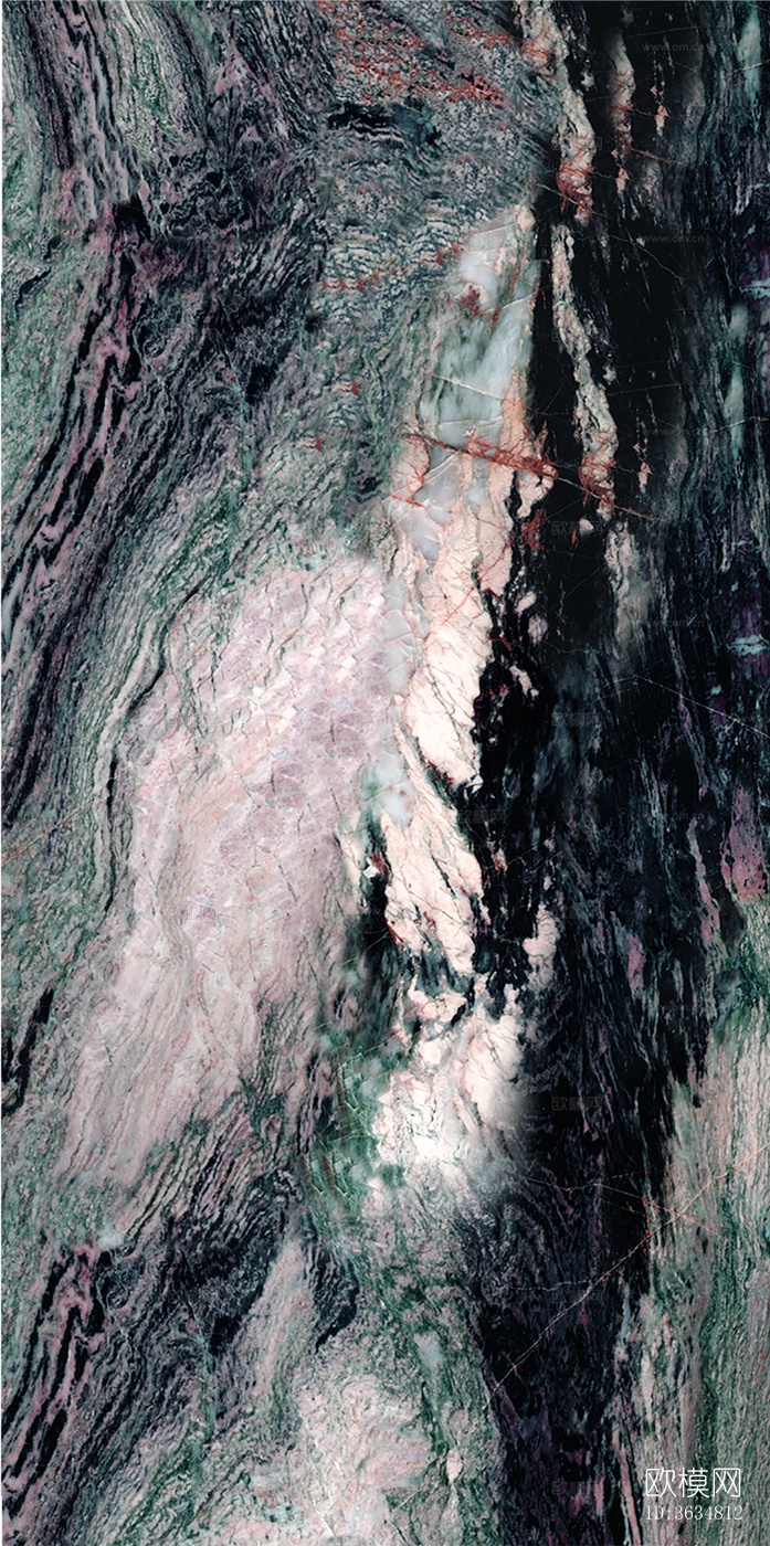 凤翠之翼玉石奢石石材贴图下载