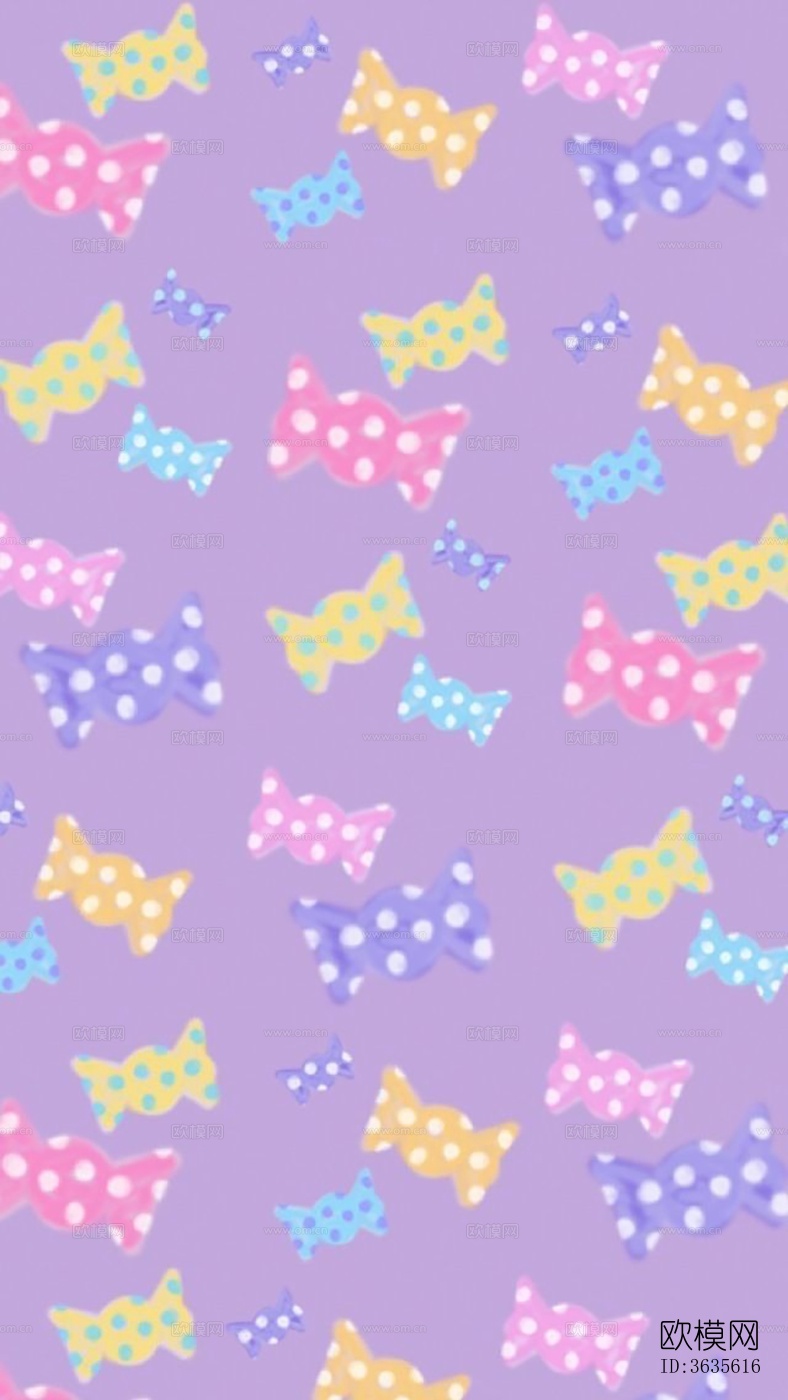 壁纸壁画花纹布纹下载（渲染图2）