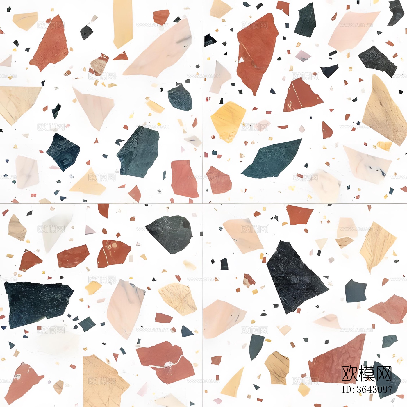 大颗粒水磨石瓷砖贴图下载