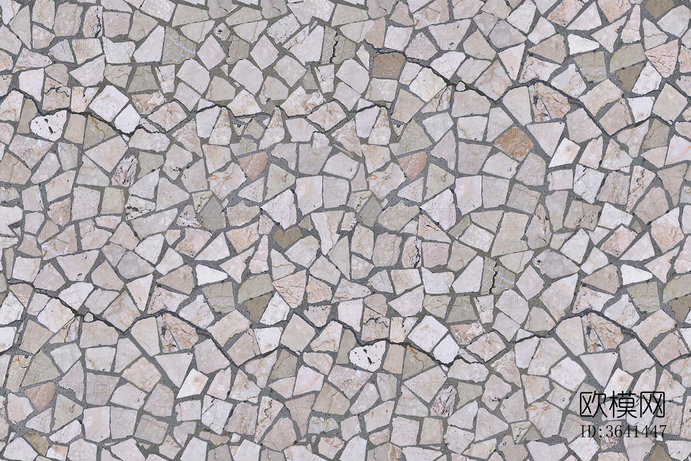 无缝灰色花岗岩石材拼花地砖人行道路地面广场铺贴下载