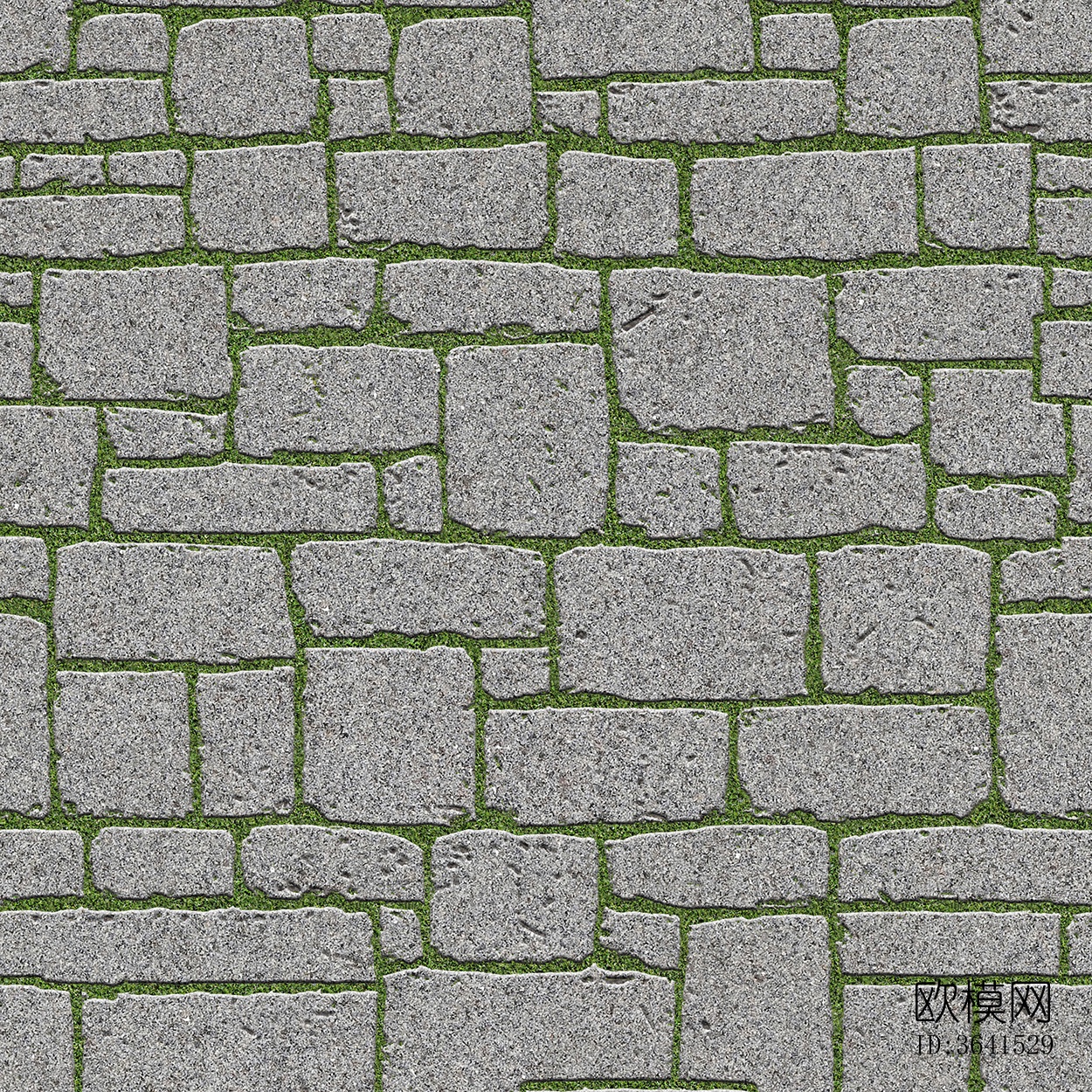 无缝公园透水砖草坪砖植草砖停车位铺装铺路下载