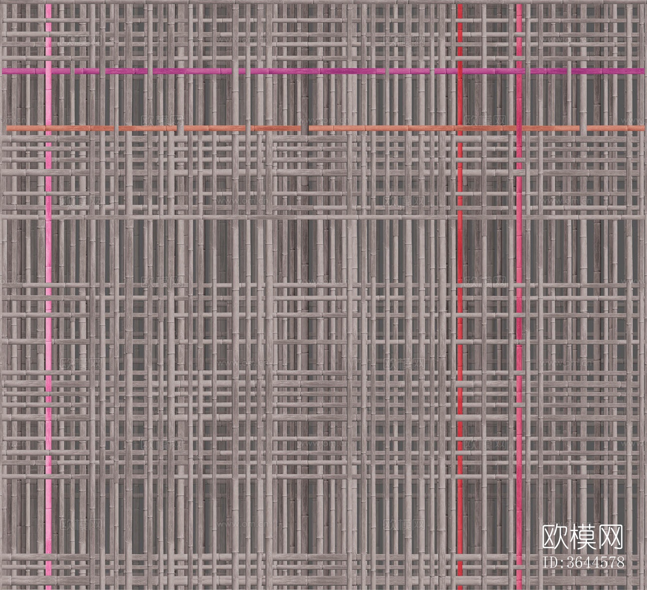 咖色几何壁纸下载