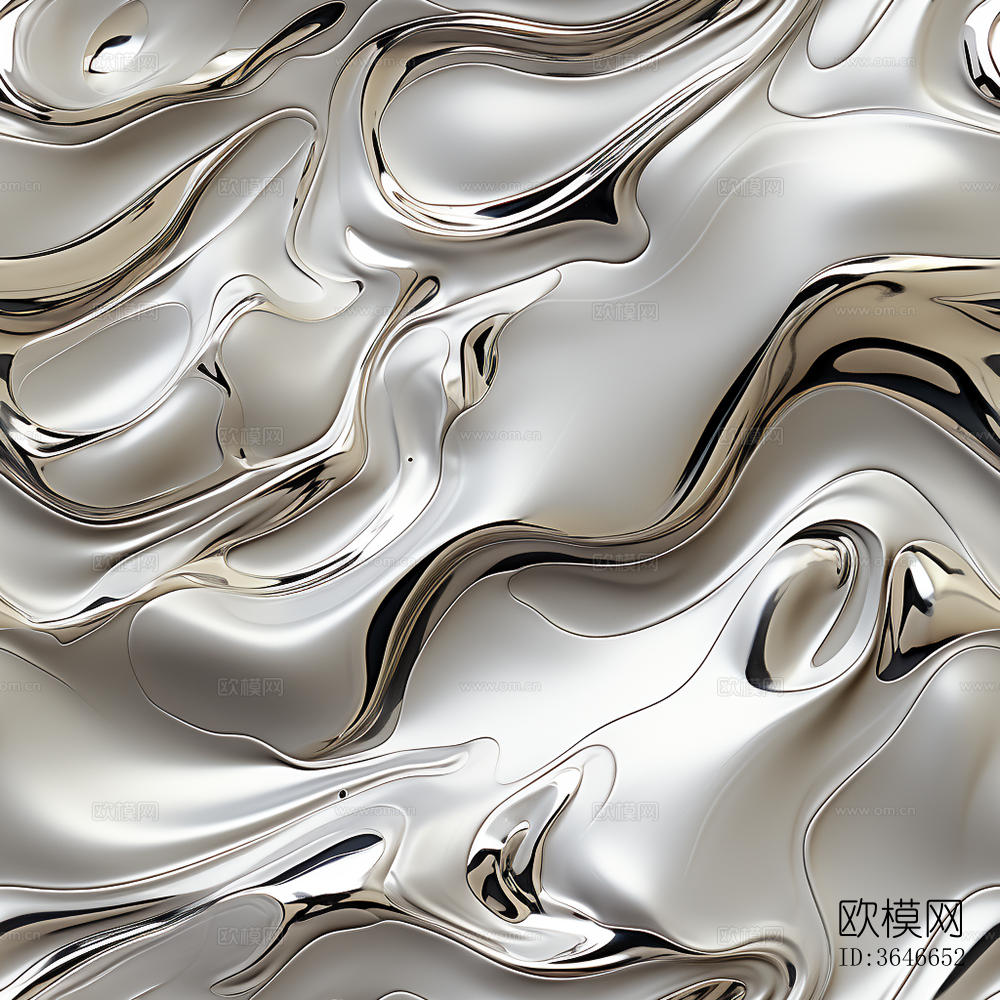 无缝流动金属贴图下载