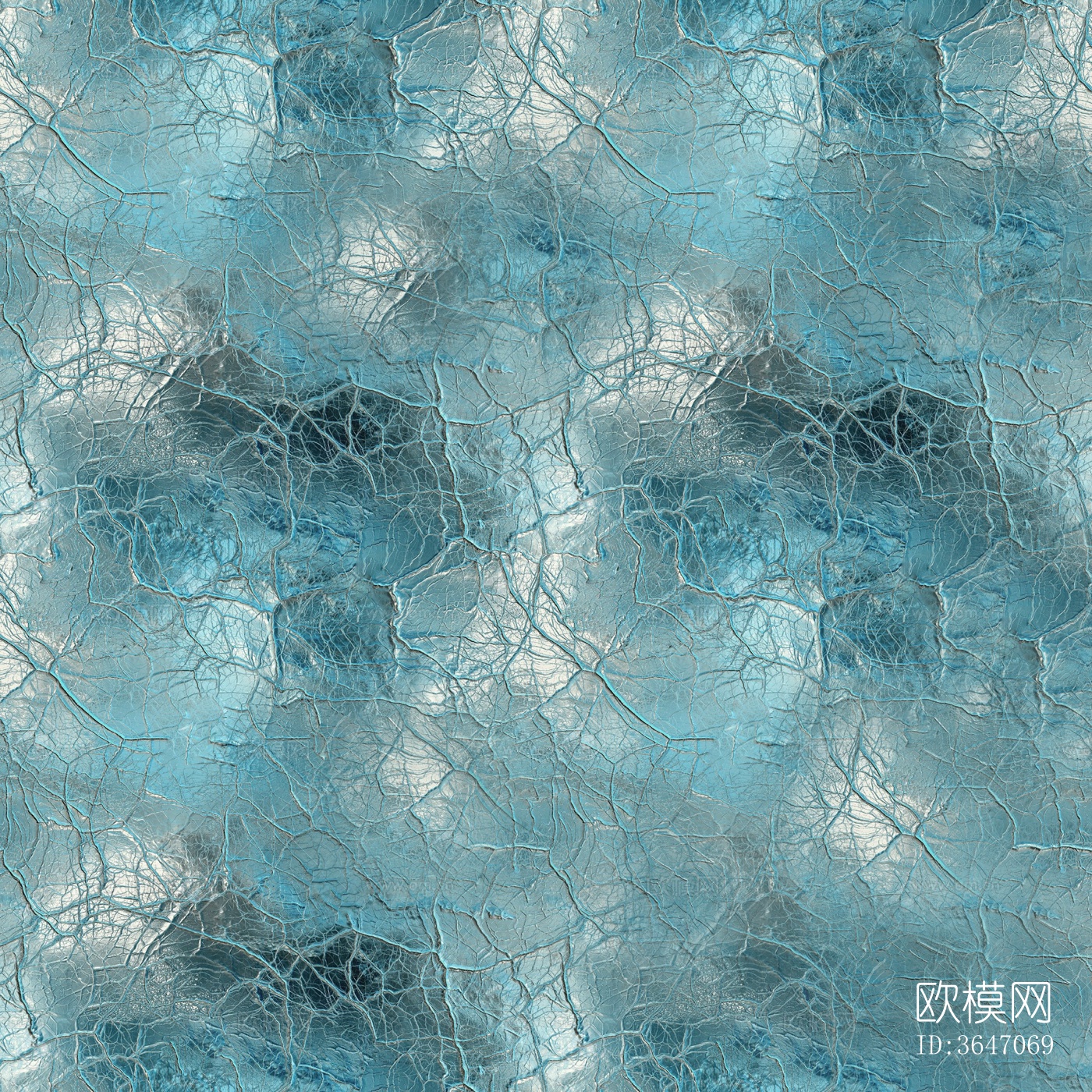 蓝绿色纹理玻璃贴图下载