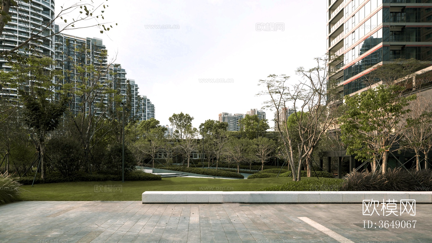 白天城市外景贴图下载