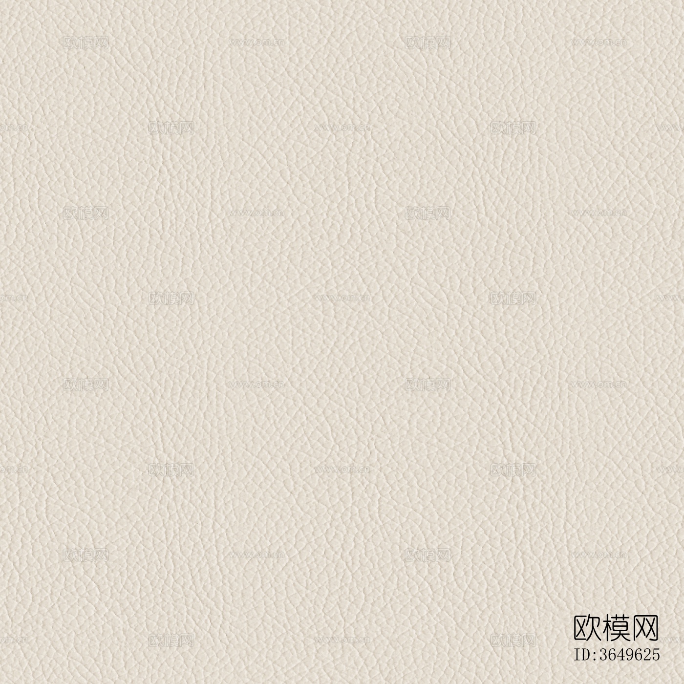 无缝奶油白粗纹皮革贴图下载