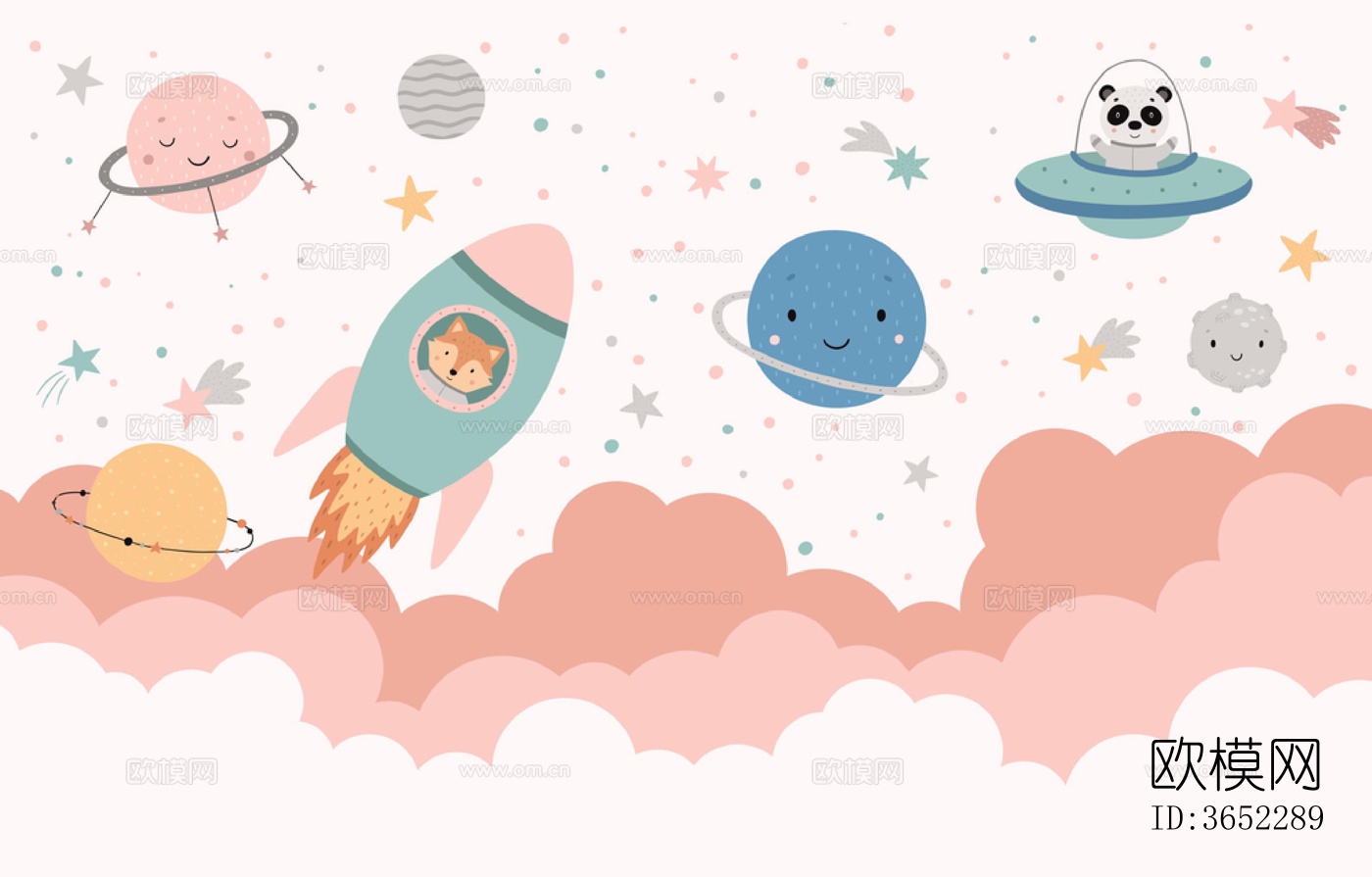 儿童房卡通壁纸下载