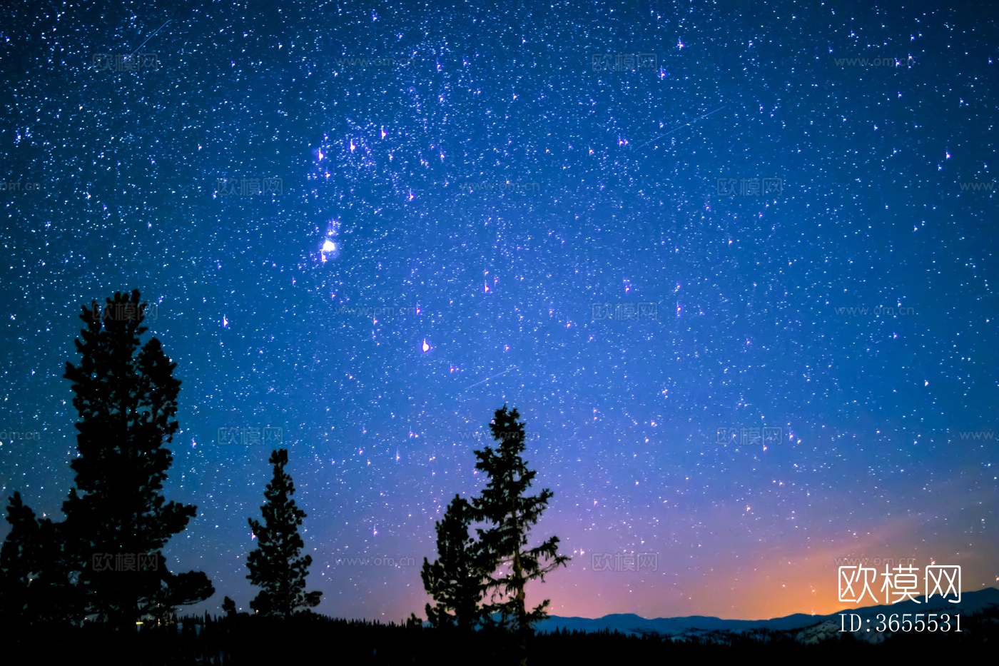 星空夜晚天空下载