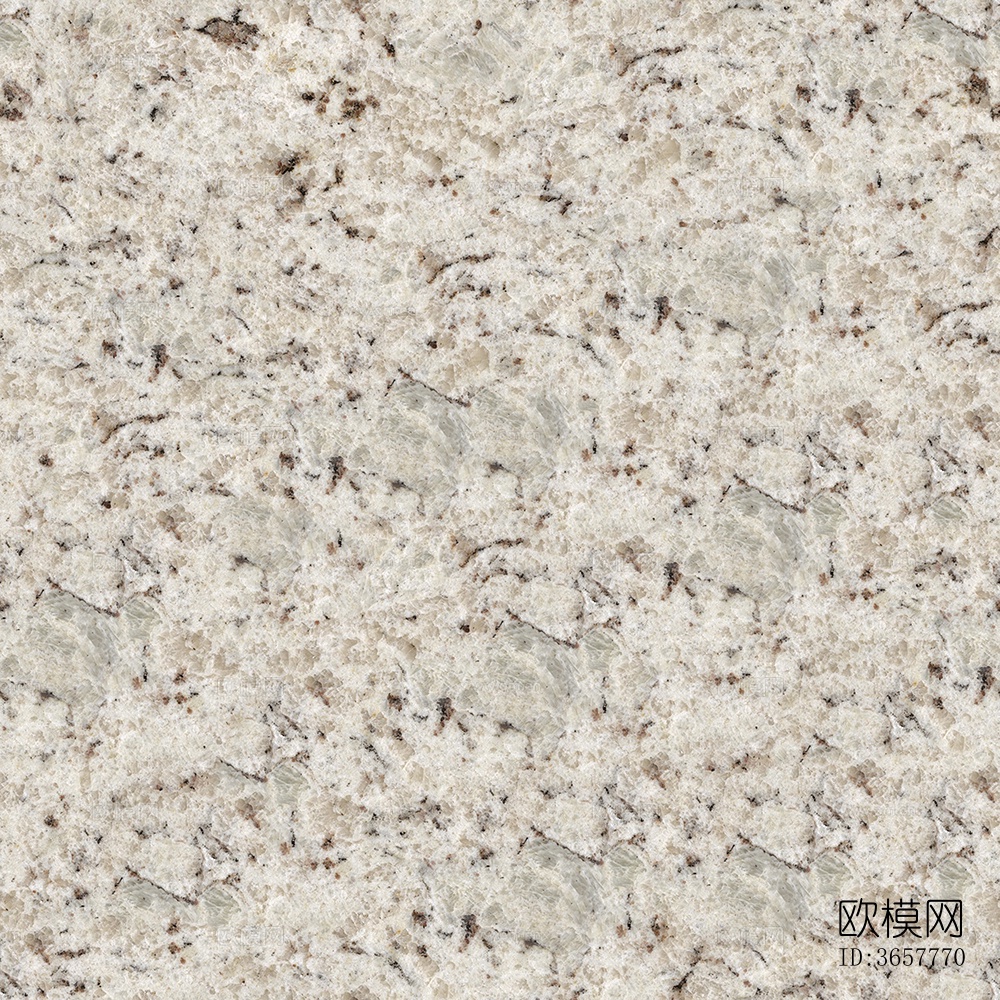 无缝米白色水磨石花岗岩石材下载