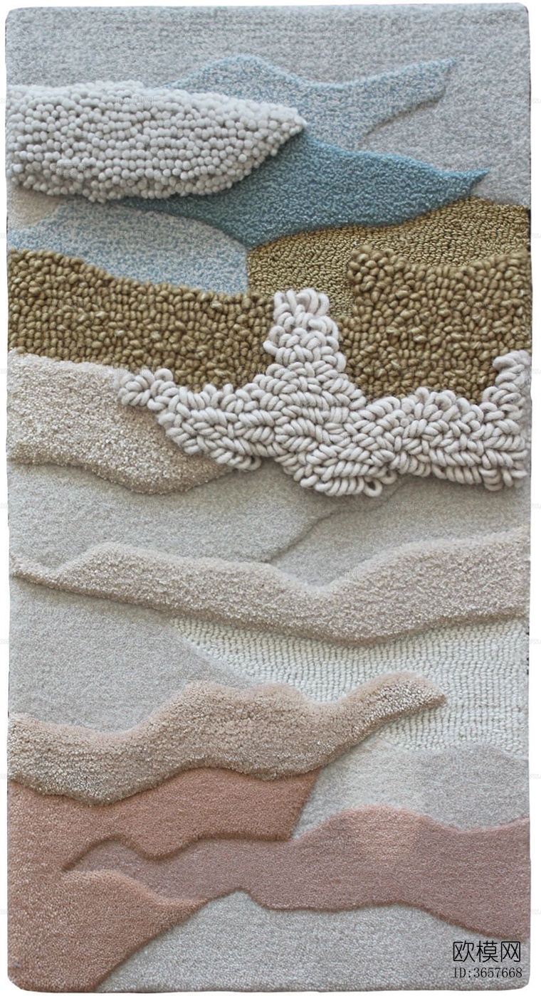 现代毛绒地毯下载
