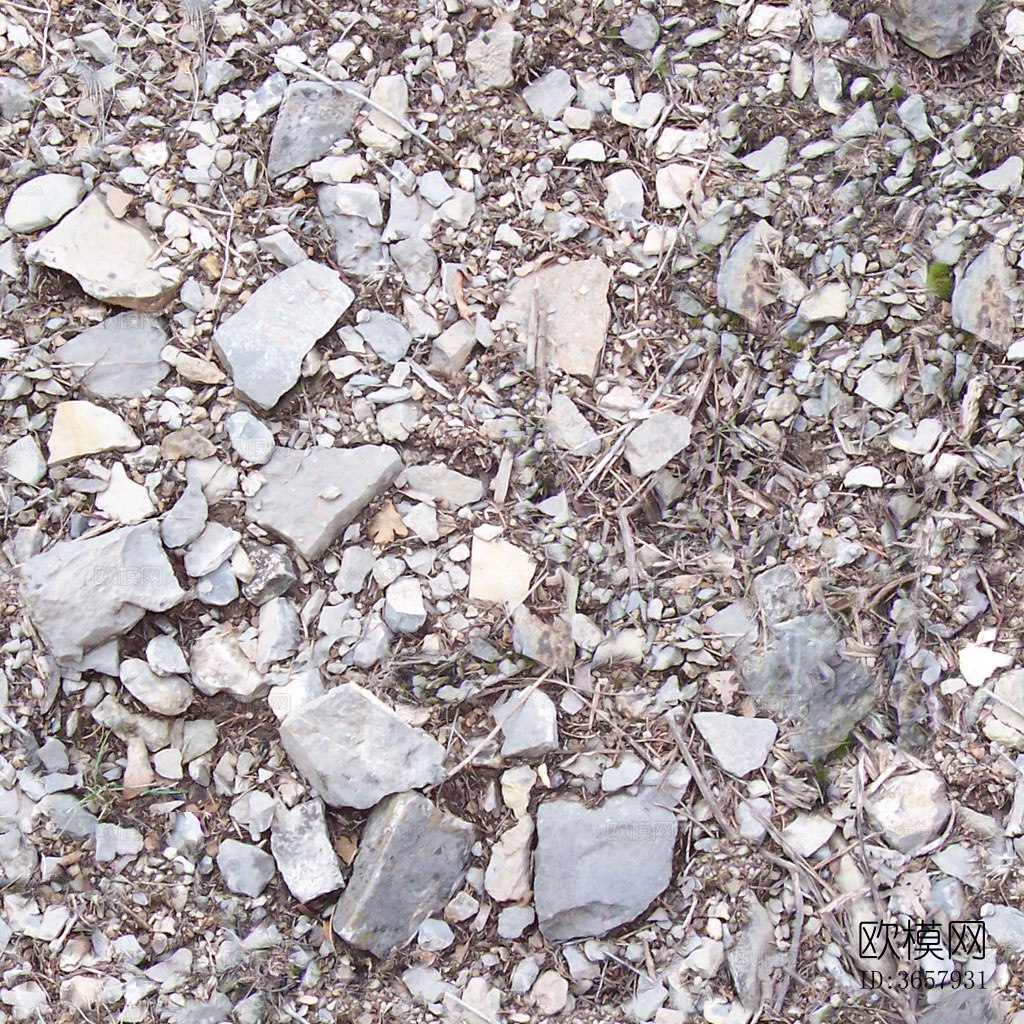 无缝砾石碎石枯枝落叶地面下载