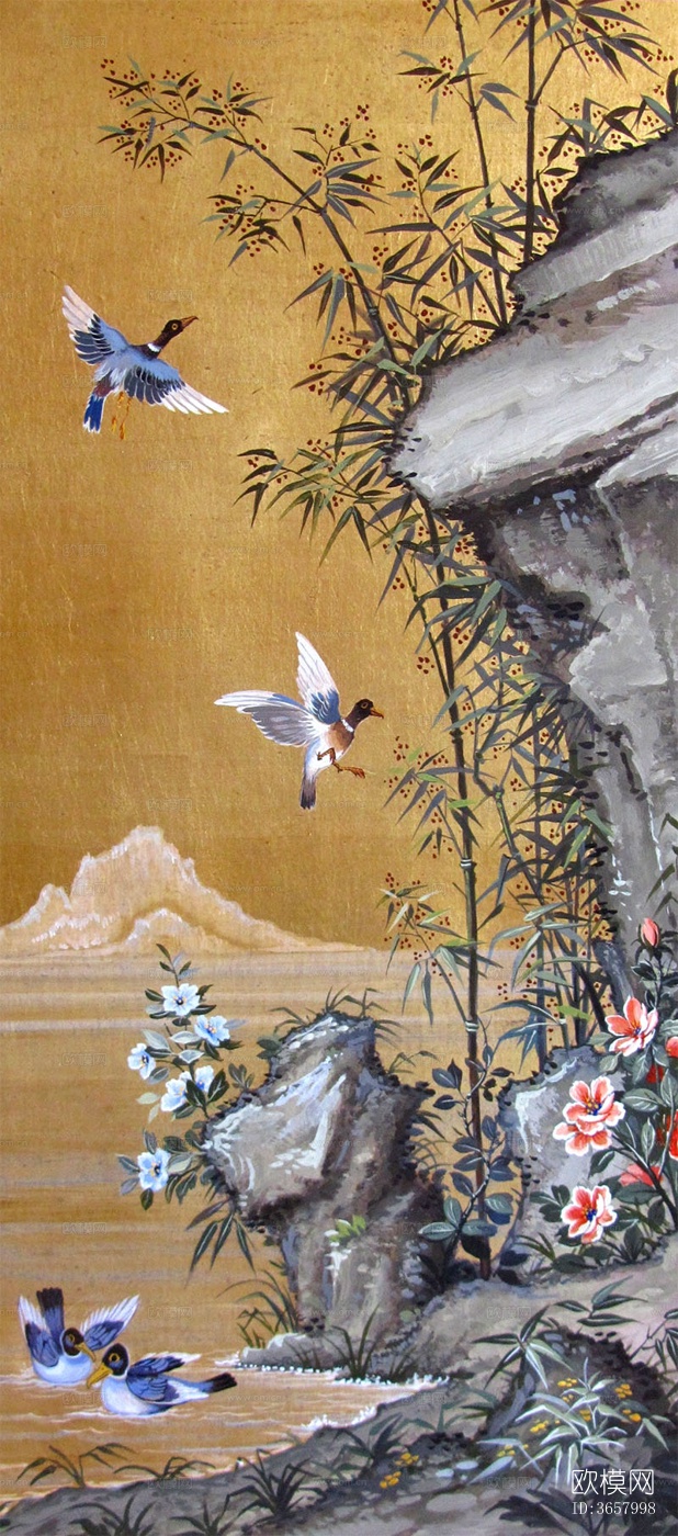 花鸟植物装饰画下载