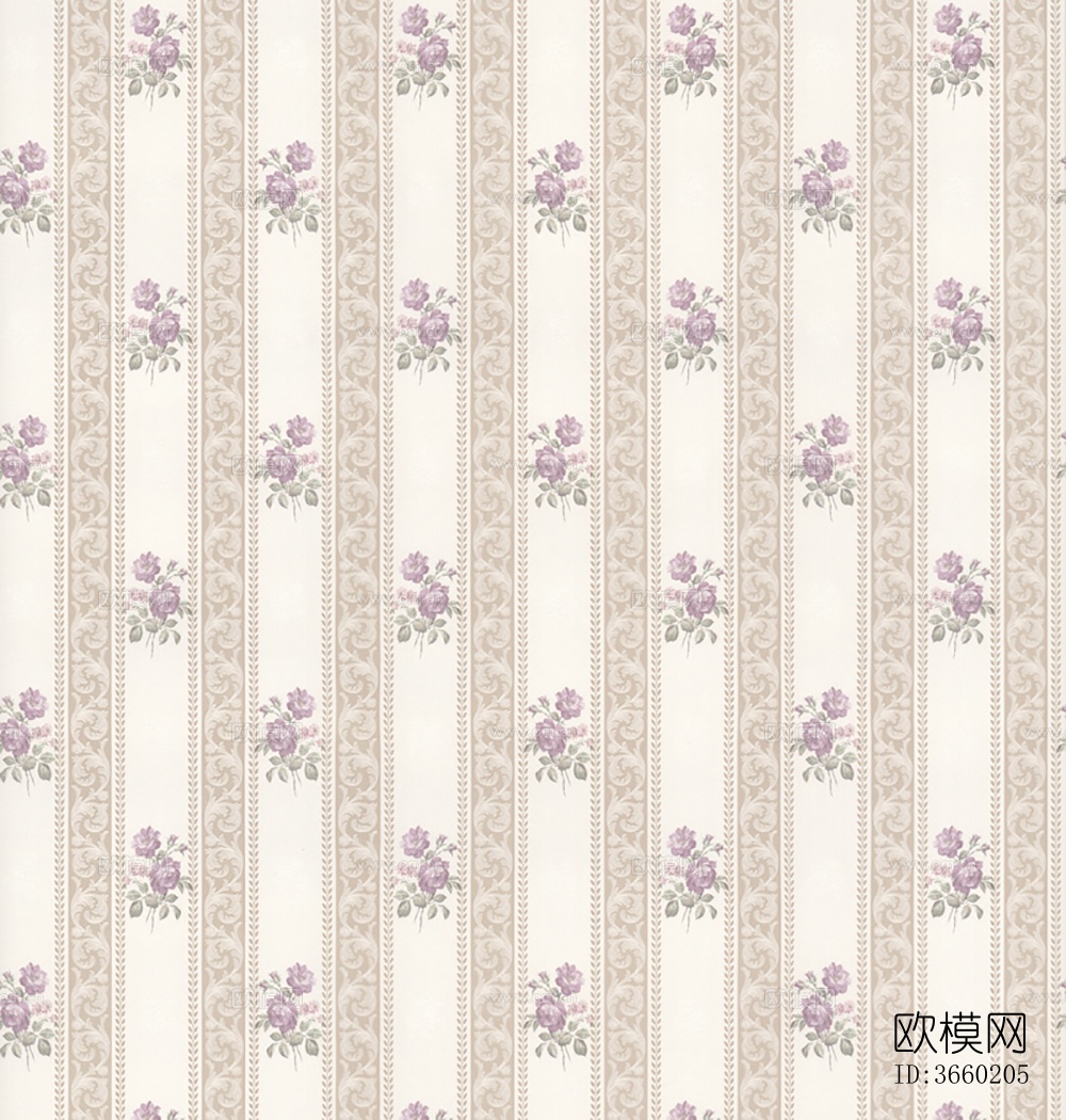 壁纸壁画布艺花纹