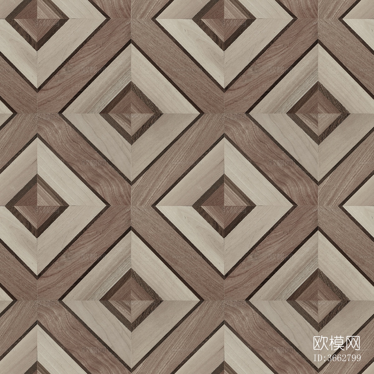 无缝几何方形拼花图案纹理木地板下载
