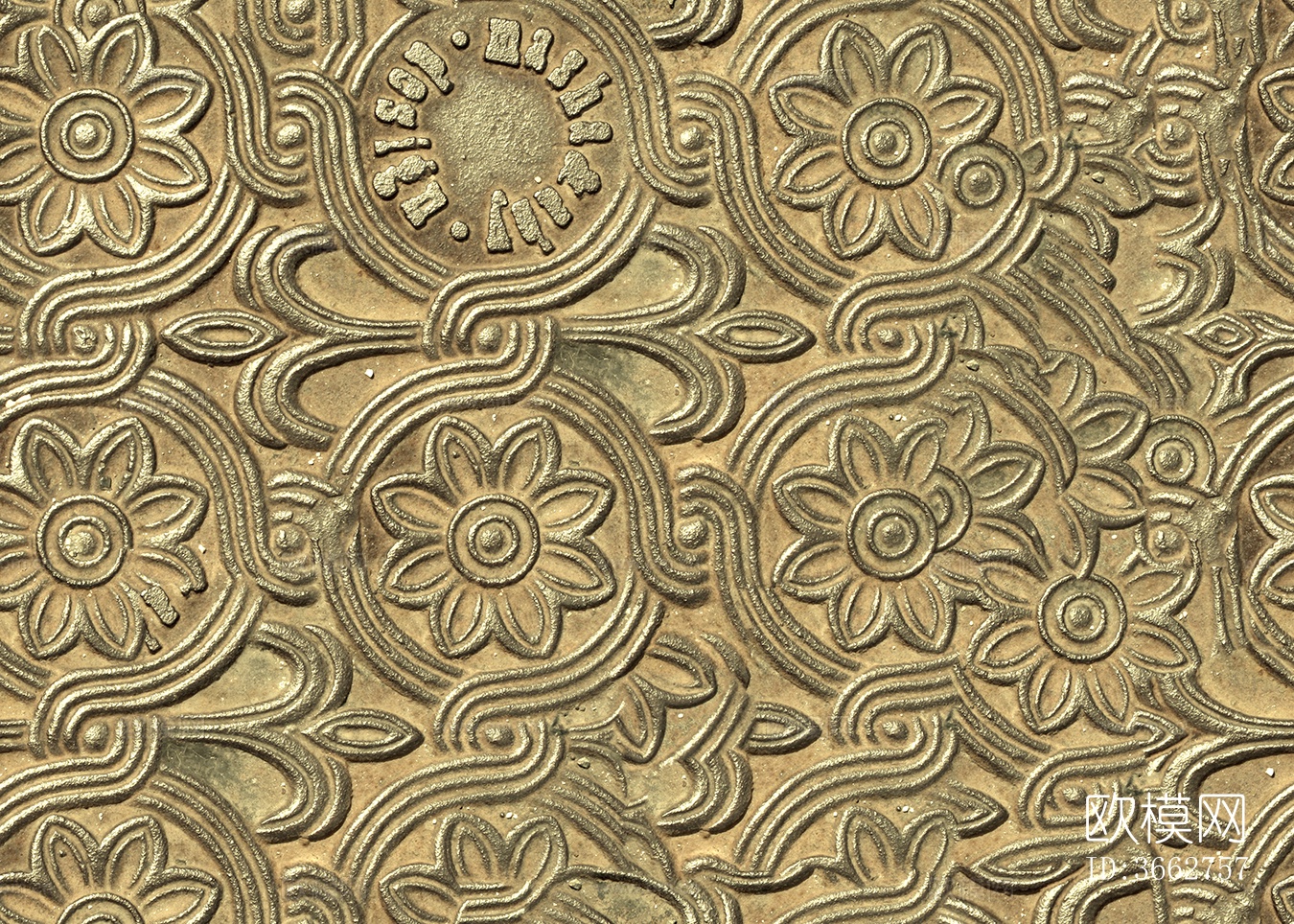 无缝金色不锈钢压花印花浮雕金属板下载