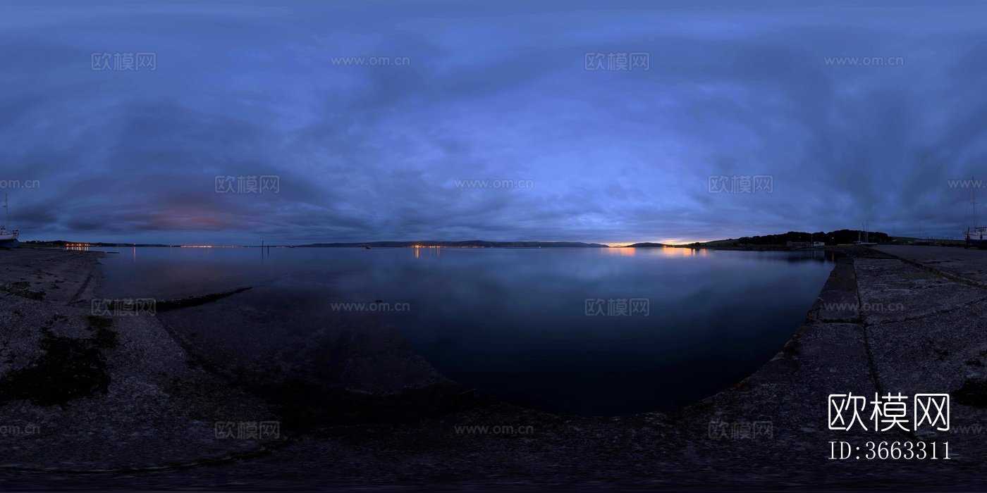 户外云海夜空