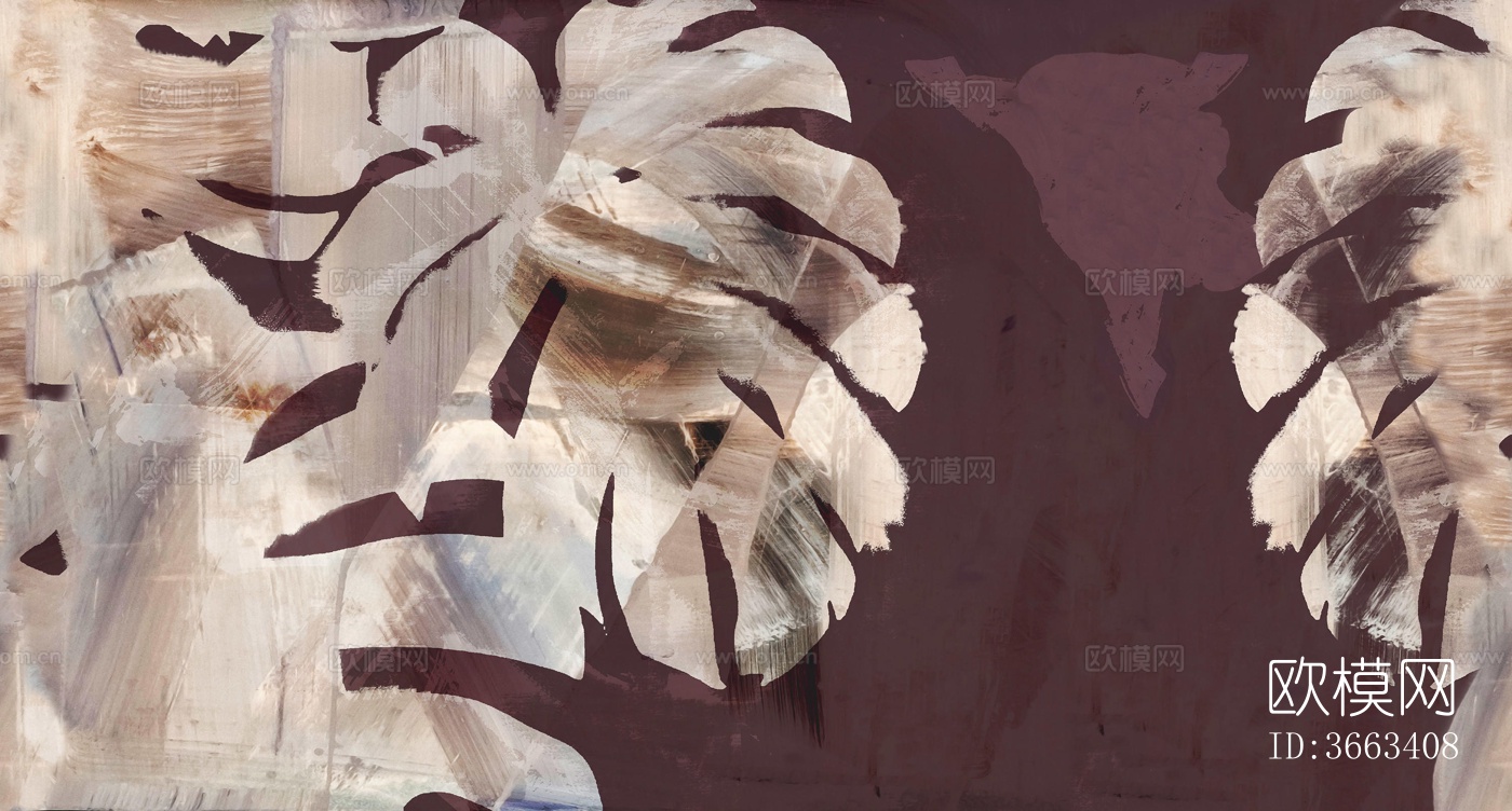 红色植物壁纸下载