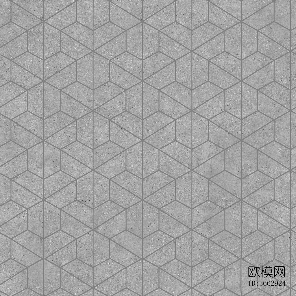 无缝灰色水泥拼花地砖人行道路地面广场铺贴下载