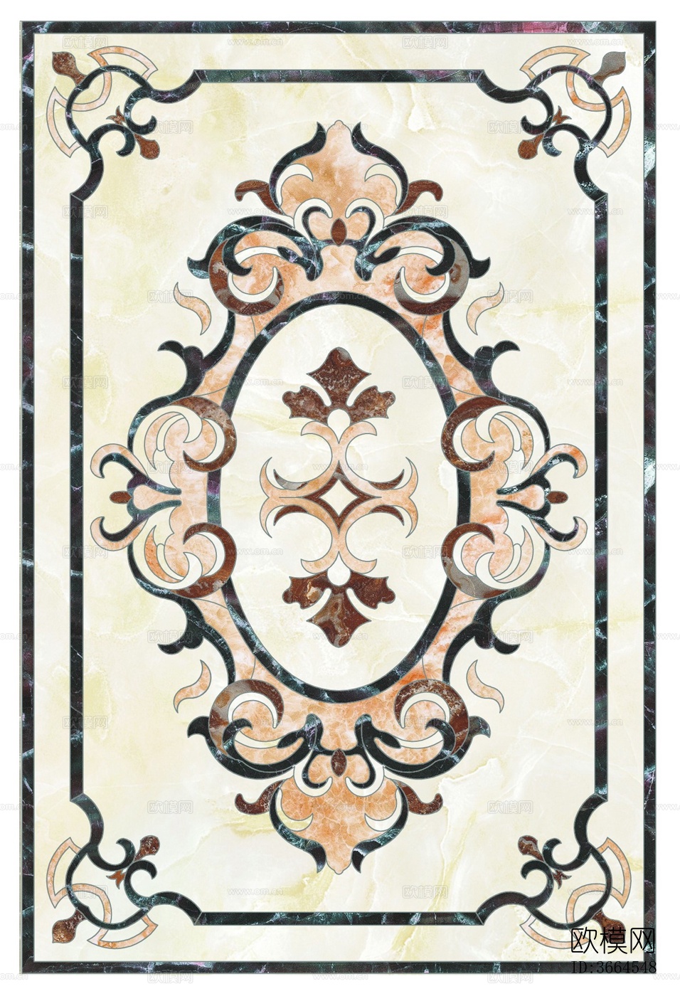 大理石材拼花下载