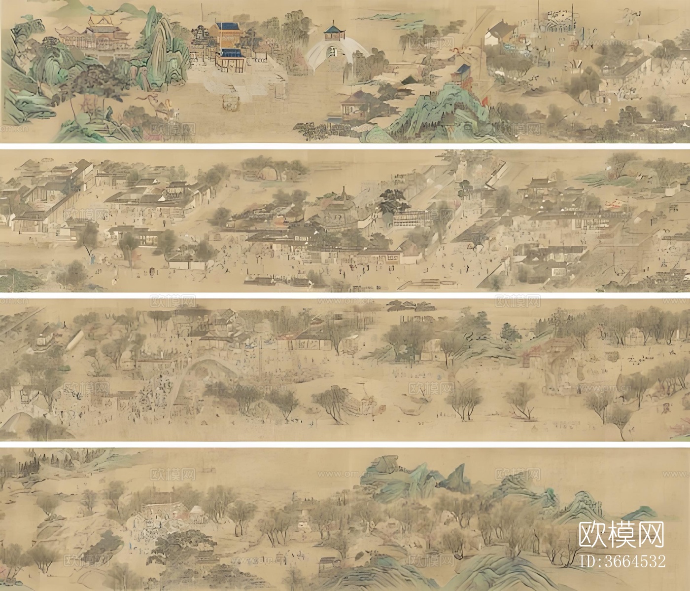 新中式中式壁纸贴下载