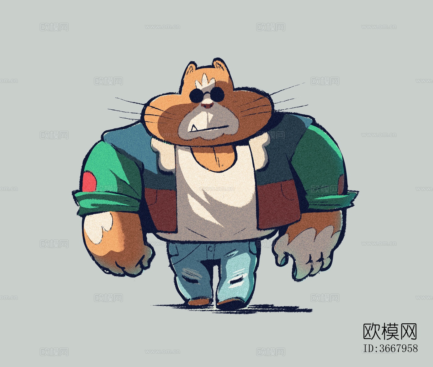 卡通动漫人物装饰画贴图下载