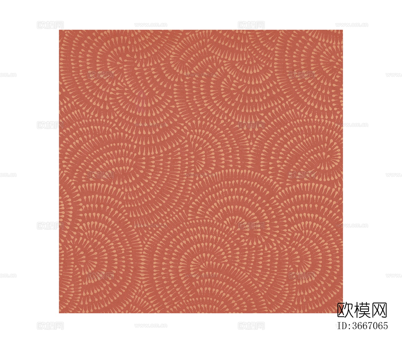 红色几何壁纸下载