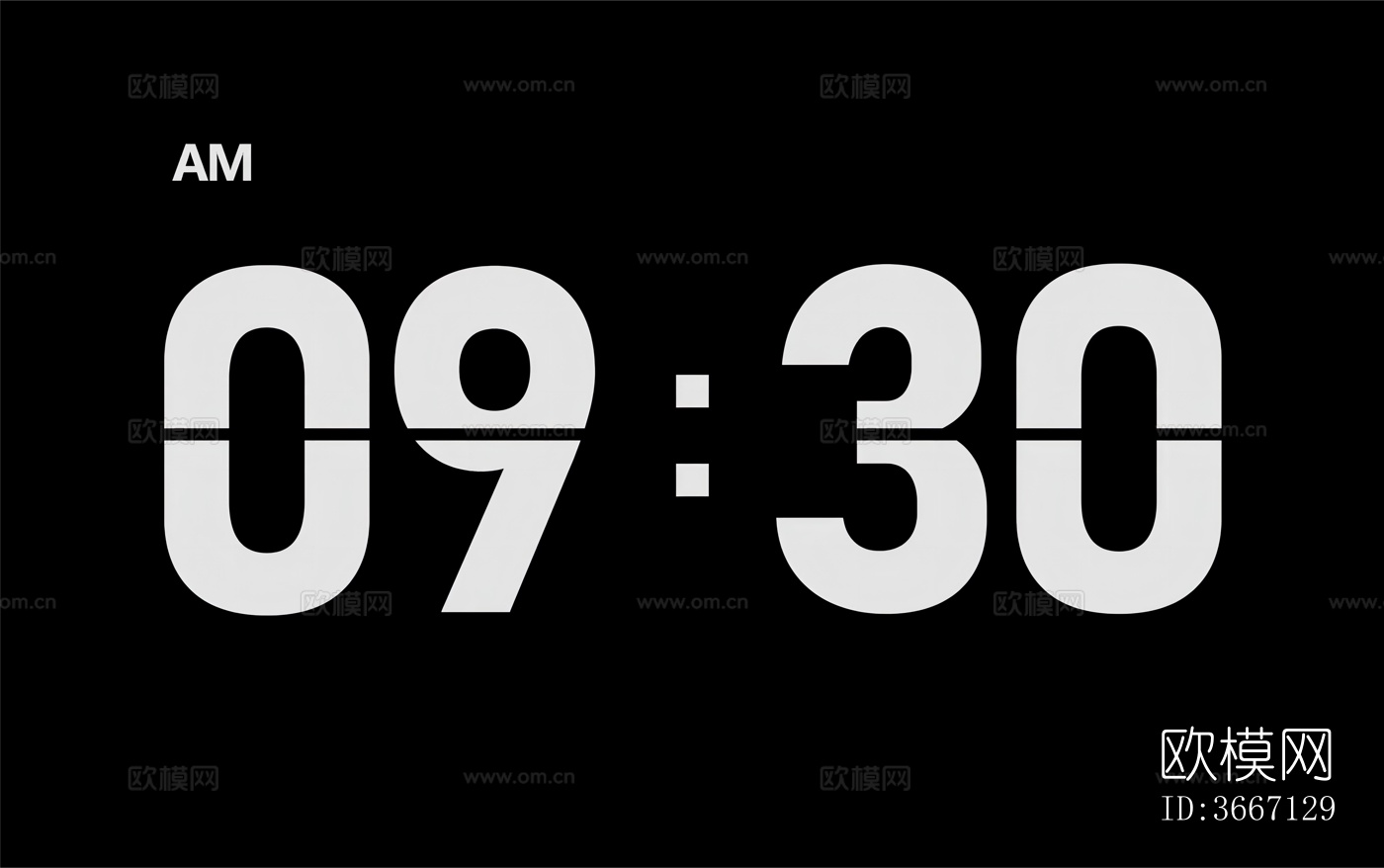 电视机时间贴图下载