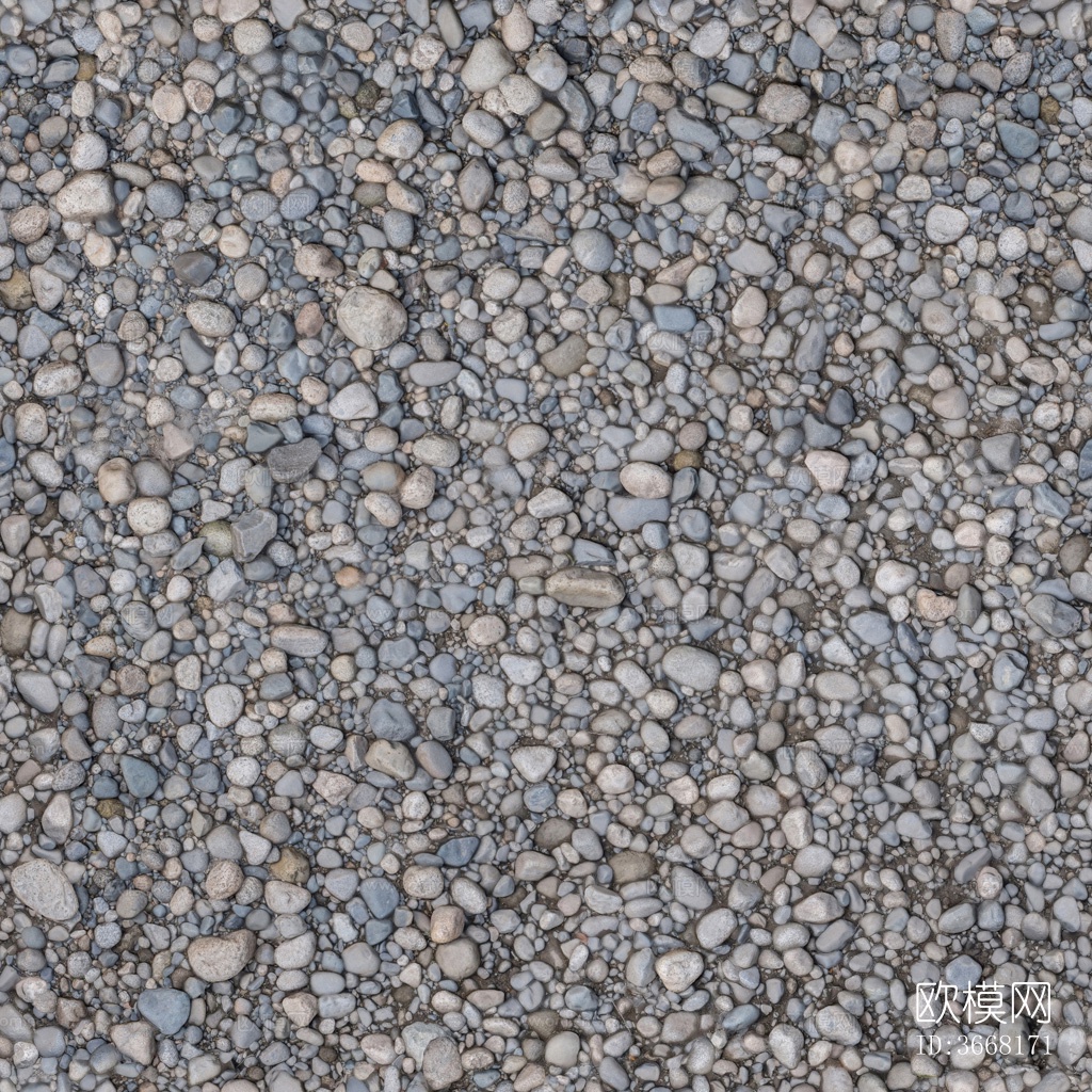 高清无缝彩色鹅软石石头碎石下载