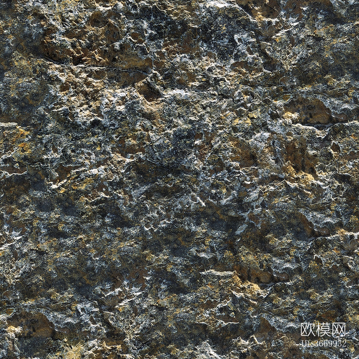 无缝黑灰色文化石墙岩石材墙面下载