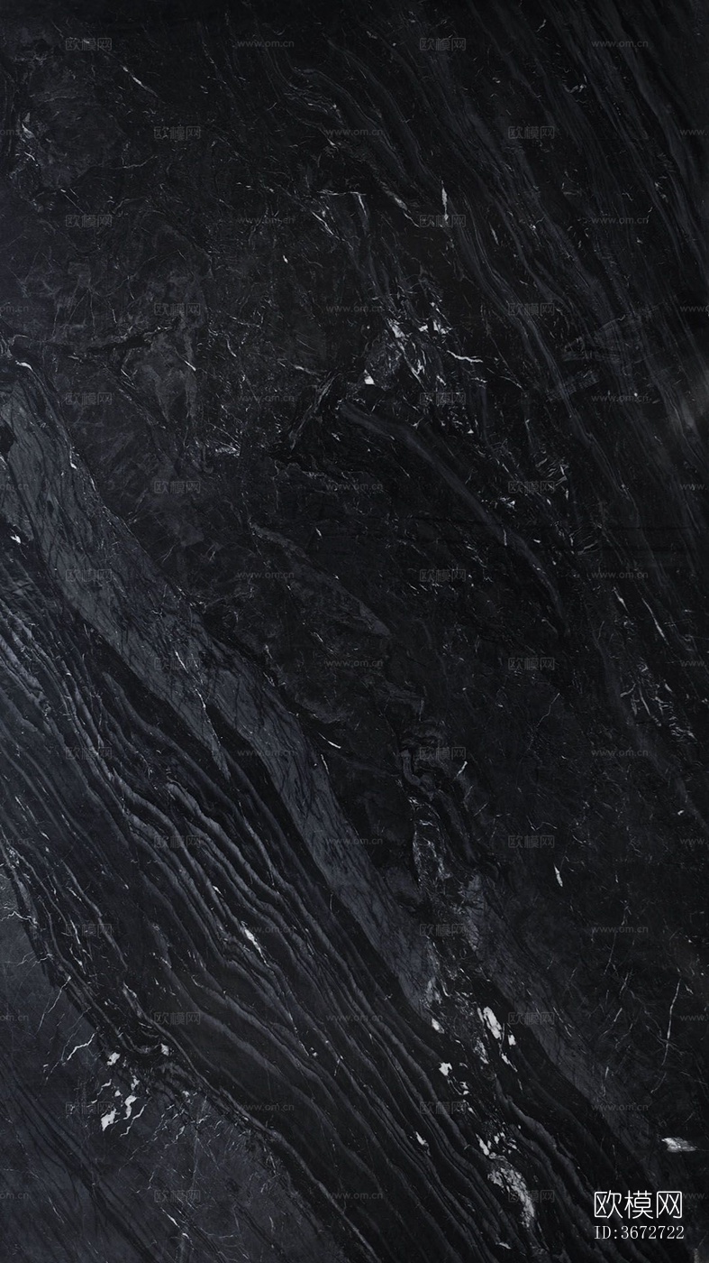 高清深色山水纹奢石大理石岩板瓷砖