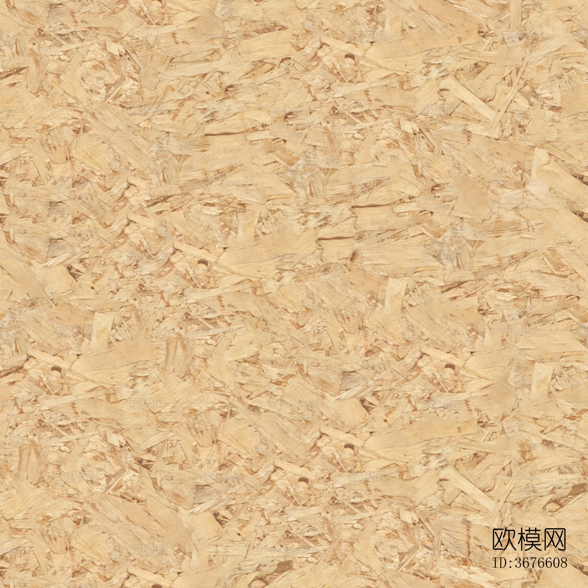 无缝刨花板欧松板禾香板下载（渲染图1）