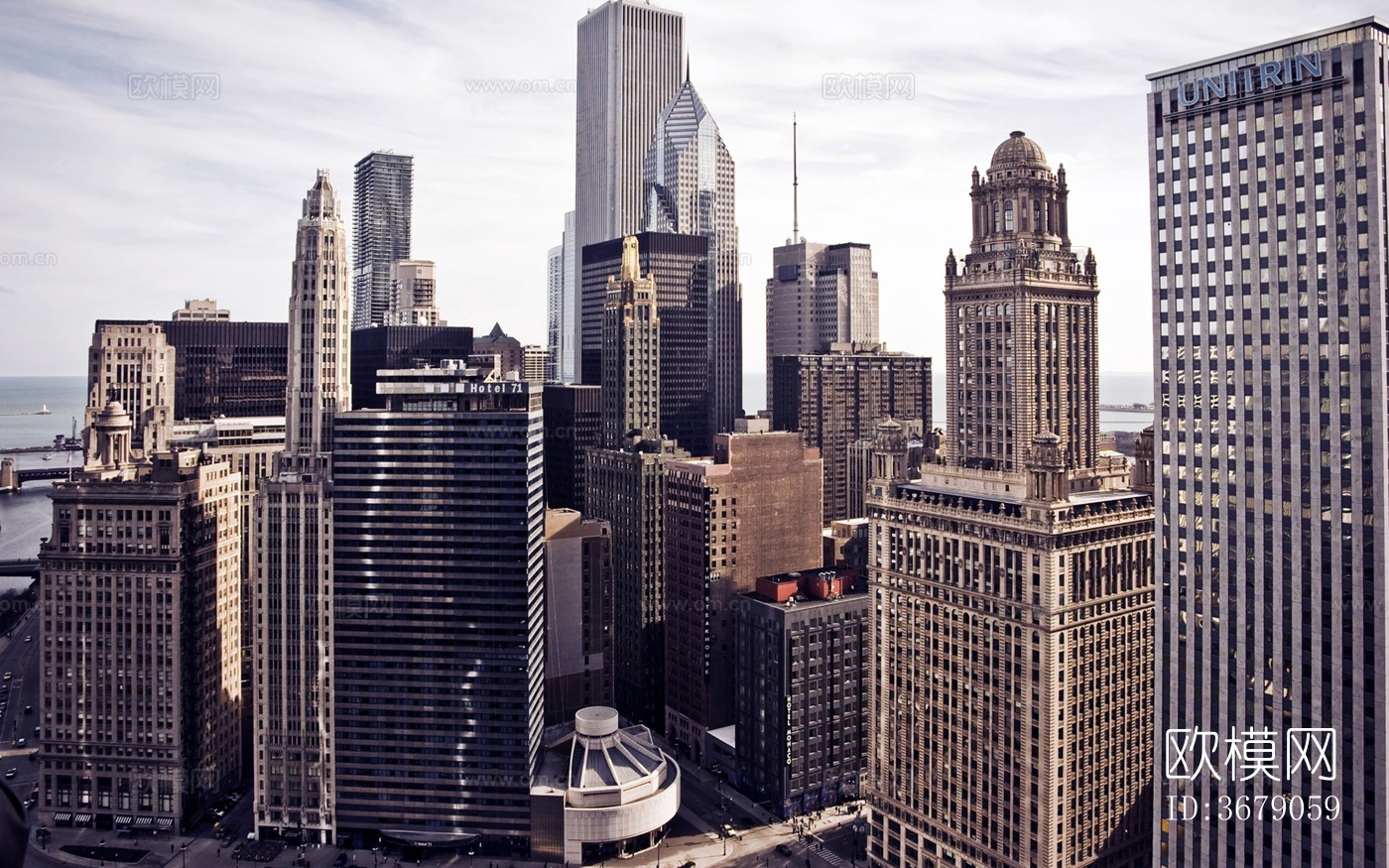 白天城市外景下载