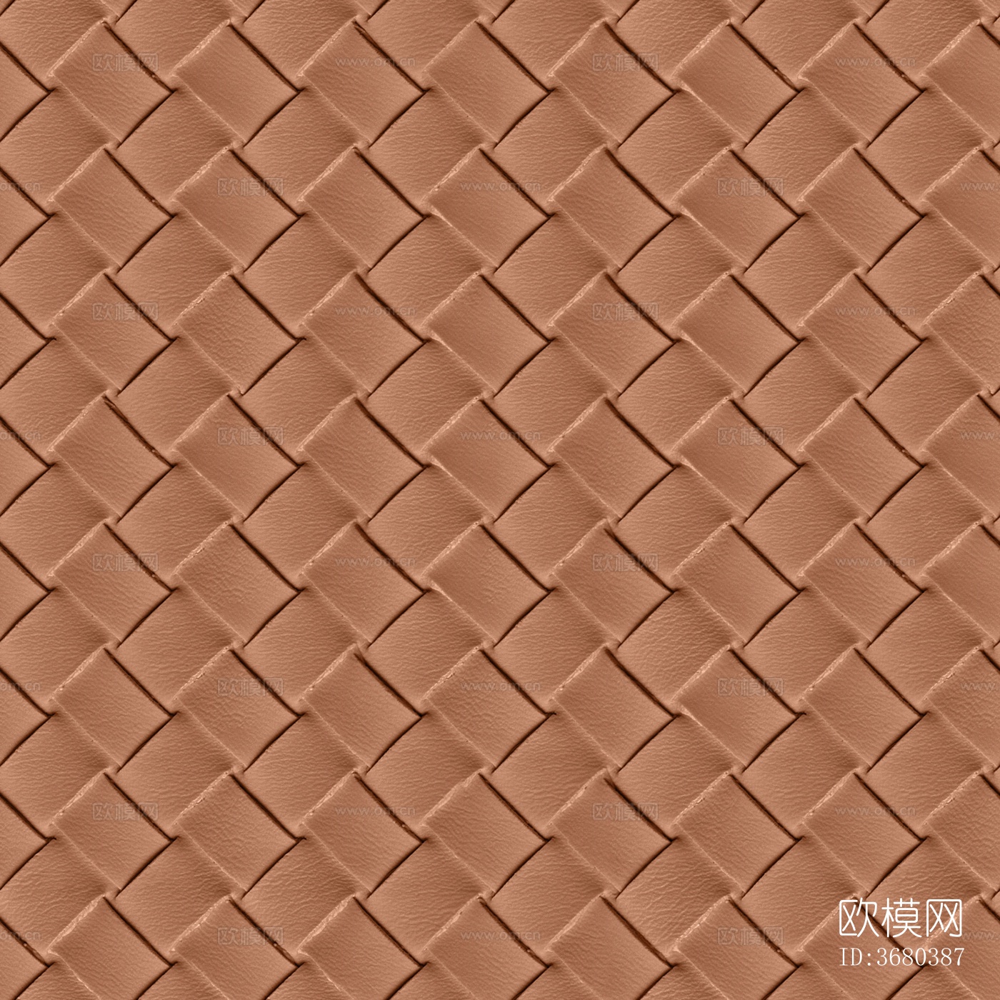 无缝橙色编织皮革下载