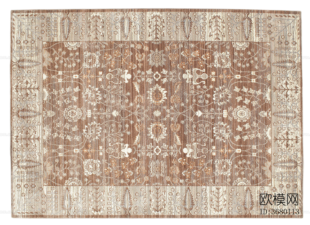 免扣欧式古典复古做旧中古地毯下载