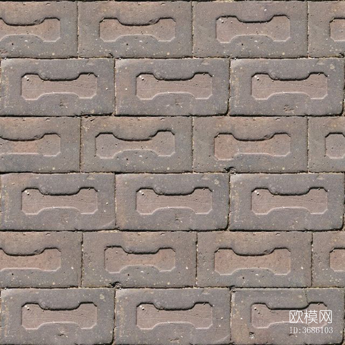 广场砖无缝贴图下载