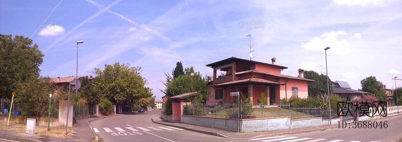 市区城市广场建筑乡村景观风景下载