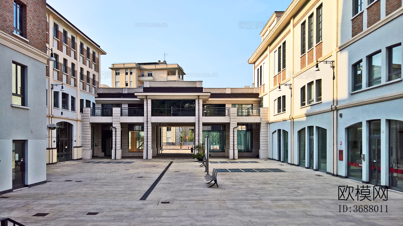 市区城市广场建筑乡村景观风景下载