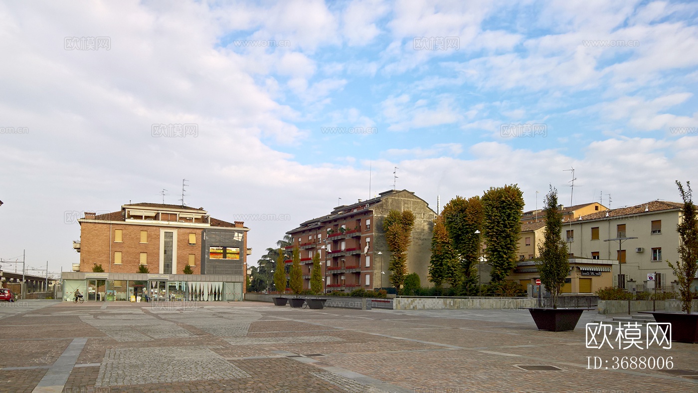 市区城市广场建筑乡村景观风景下载