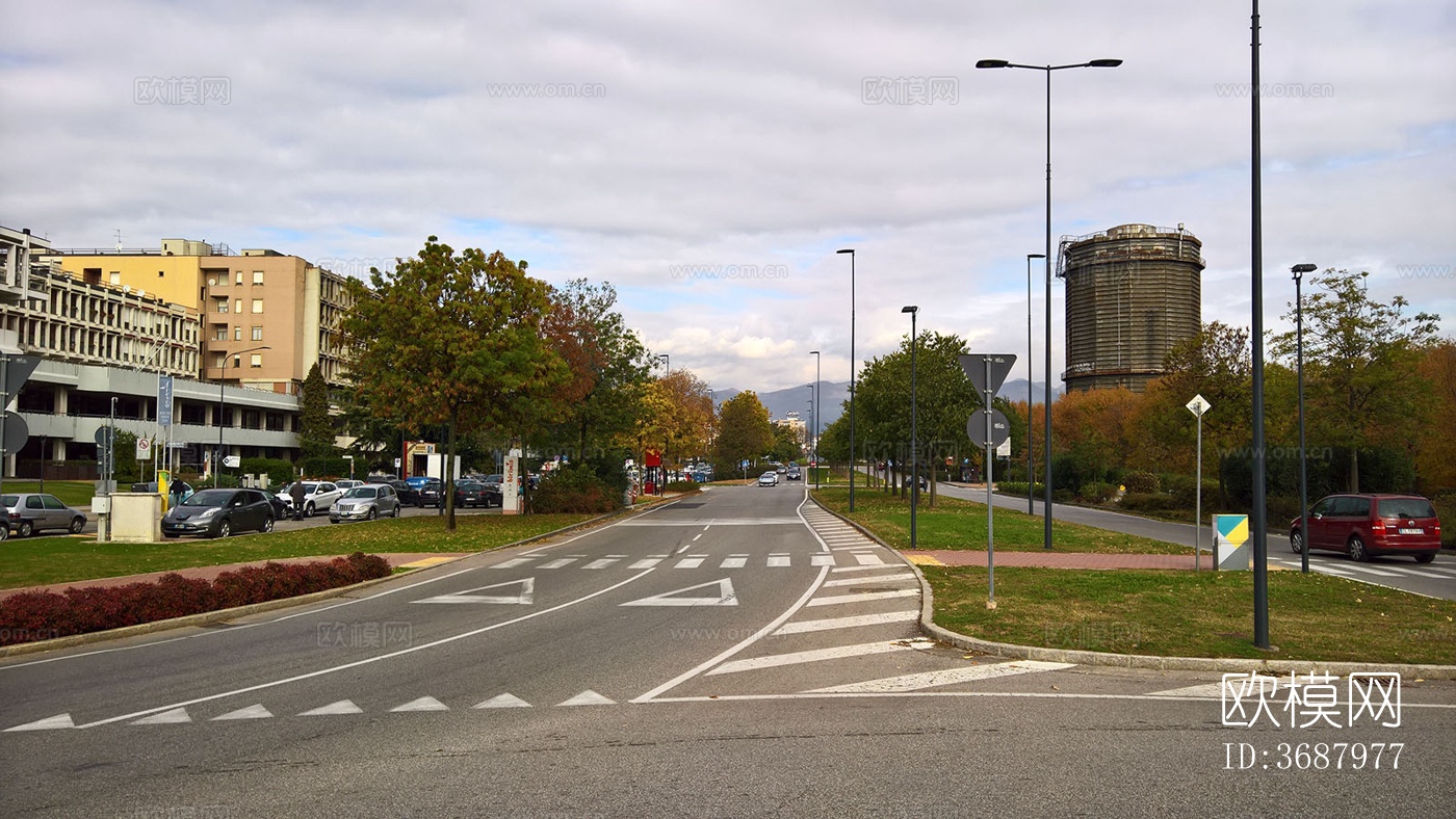 市区城市广场建筑乡村景观风景下载