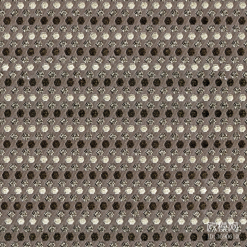 无缝棕色圆点图案肌理纹理布纹布料面料下载