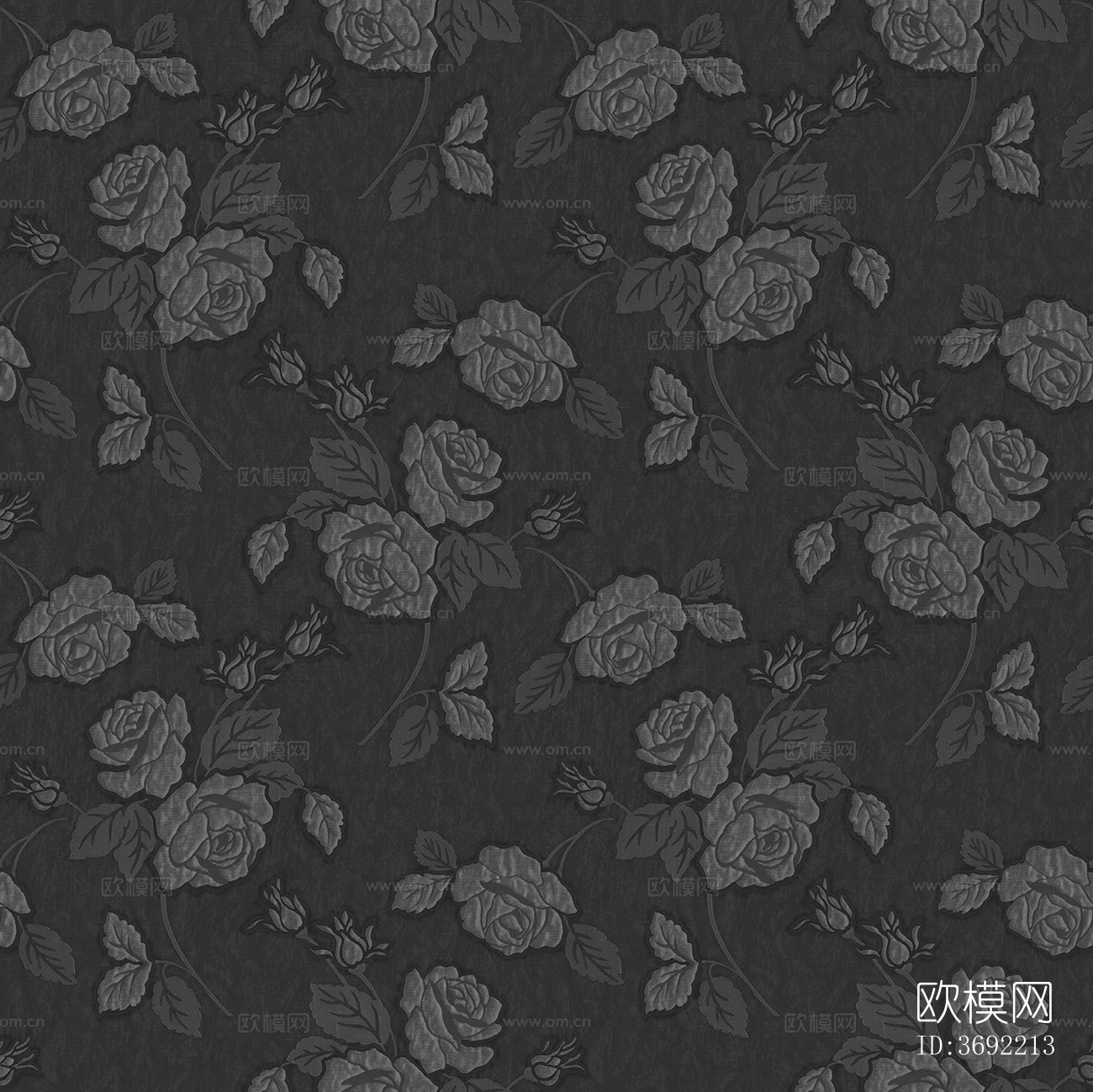 无缝现代欧式植物花纹图案墙纸壁纸壁布下载