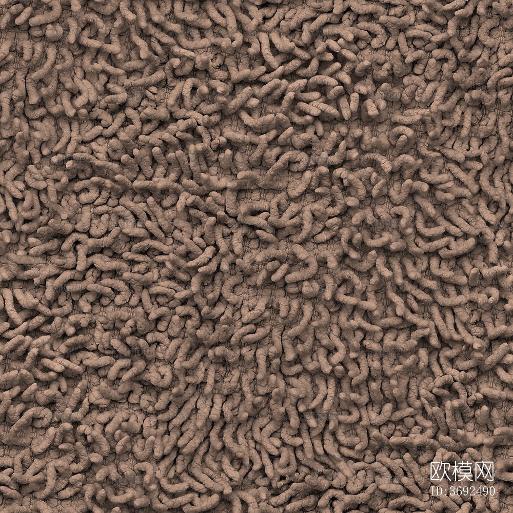 无缝现代酒店办公室棕色粗纹肌理毛绒满铺地毯地垫下载